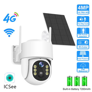 Cámara PTZ Icsee Xiongmai 4Mp Inalámbrica Wifi con Energía Solar, Almacenamiento en la Nube 4G, Audio Bidireccional, Visión Nocturna 10M - Product Image 5