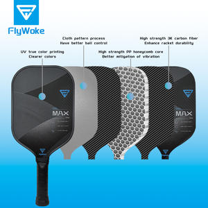 ไม้พายแพ็คแบบเกล็ดคาร์บอนไฟเบอร์3K ไม้แพ็คเดี่ยวสามารถใช้สำหรับฝึกซ้อมประจำวัน - Product Image 5