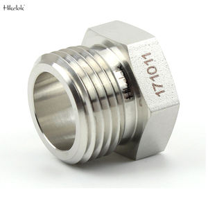 Conexiones VCR de Acero Inoxidable 316 316L Tipo Swagelok, Ultra Alta Pureza, con <span class=keywords><strong>Junta</strong></span> Metálica de <span class=keywords><strong>Sellado</strong></span> Frontal, Conexión Macho para Panel - Product Image 1