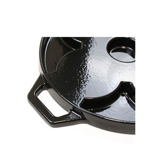 Vente en gros de poêles à oeufs à 4 trous avec logo personnalisé Moule à gaufres antiadhésif en fonte Moule à gâteaux Plats et casseroles de cuisson - Product Image 4