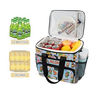 Bolsa Térmica para Almuerzo Aloha Collection con Diseño de <span class=keywords><strong>Spam</strong></span> <span class=keywords><strong>Musubi</strong></span>, Forro de PEVA, Logotipo Personalizado, Ideal para Entrega de Comida, Picnic y Camping - Product Image 3