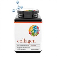 Comprimés de collagène marin hydrolysé de haute qualité OEM, produits de beauté pour adultes, éclaircissement de la peau, femmes et hommes, 200g