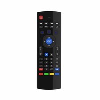 Souris aérienne MX3 2,4 GHz, mini clavier sans fil, télécommande vocale, télécommande d'apprentissage IR pour PC, Android TV Box, Mini X96