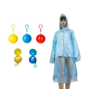 Chubasquero impermeable para <span class=keywords><strong>lluvia</strong></span>, <span class=keywords><strong>Poncho</strong></span> <span class=keywords><strong>de</strong></span> bola portátil, Ponchos <span class=keywords><strong>de</strong></span> emergencia, impermeable, desechable, gran oferta - Product Image 2