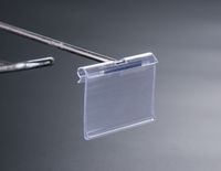 Bande de présentation personnalisée en usine, étagère en PVC, bande adhésive en plastique pour les rayons de supermarché