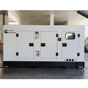 Générateur industriel alimenté par un moteur 135 kVA 108 kW, générateurs super silencieux avec alternateur pour usage industriel - Product Image 1