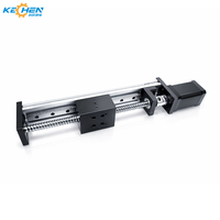 Système d'actionneur transversal linéaire hybride électrique DC de haute précision 150 mm avec moteur pas à pas et module de mouvement à vis à billes T 12V