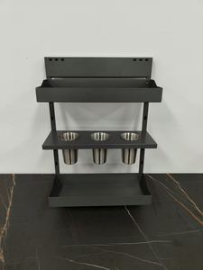 Estante lateral para utensilios, armario <span class=keywords><strong>estrecho</strong></span> de 250mm, cesta extraíble para <span class=keywords><strong>cocina</strong></span>, estante para especias, cierre suave, contenedores extraíbles de 3 niveles - Product Image 5