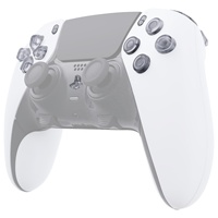 Jeu complet de boutons transparents Mod Kits de remplacement Dpad Action Trigger Boutons pour PS5 Edge Controller