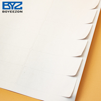 Étiquettes vierges autocollantes A4 3-1/3 x 4 pouces, 6 par page, 600 pièces, 100 feuilles, pour imprimantes jet d'encre et laser, adhésion permanente, pour adresses et expéditions