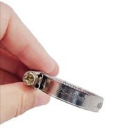 Acier inoxydable allemand de haute qualité 9/12mm bande passante collier de serrage matériel de serrage de tuyau