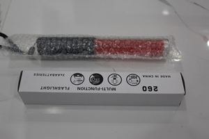 トーチライト道路横断警告スティック充電式赤いホイッスル点滅バトントラフィックワンドトラフィックバトンライト - Product Image 2