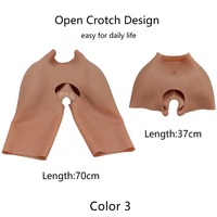 Grossiste Gainants Grande Taille en Silicone Rembourrés Fessiers et Hanches 5.5cm Sous-vêtements Femme à Entrejambe Ouvert