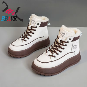 Nouvelles chaussures en coton pour filles, modèle 2026, tendance, chaudes, pour l'extérieur en hiver, vendues par le fabricant - Product Image 4