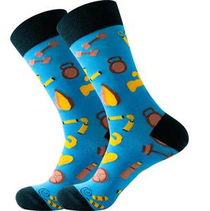 <span class=keywords><strong>Chaussettes</strong></span> <span class=keywords><strong>de</strong></span> golf pour hommes <span class=keywords><strong>Chaussettes</strong></span> <span class=keywords><strong>de</strong></span> sport <span class=keywords><strong>de</strong></span> hockey Funny Skiing Fitness New Print Cotton Socks - Product Image 3