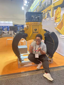 Grappin de <span class=keywords><strong>démolition</strong></span> hydraulique rotatif à 360° pour excavatrice à grande ouverture, pour roche et pierre, avec plaque en acier HARDOX - Product Image 5