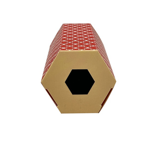 Sáng Tạo Thùng Carton Hình Lục Giác Món Quà Mới Lạ Gấp Thùng Carton Cho Bút Chì Kẹo Vật Liệu Tái Chế Cho Bút Chì Độc Đáo Quà Tặng - Product Image 3