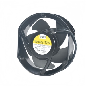 Quạt ly tâm dòng chảy trục SANYO 9 WG5748P5G003 17251 48V 2.91A 17CM, trục đứng, bạc đạn, cánh nhôm, hỗ trợ ODM - Product Image 6