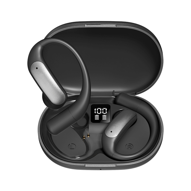 Ows Blue Tooth Wireless Earphones In-ear Noise Cancelling Sports Earbuds Ear Hooks Headphones