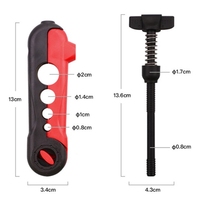 Mini ligne de pêche, enrouleur de bobine, Machine Portable, moulinet de Spinning réglable, système de Station, matériel de pêche