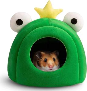 ZYZPET – lit pour animaux domestiques, nid de Hamster, cochon néerlandais, hérisson, Rat, Chinchilla, guinée, <span class=keywords><strong>maison</strong></span>, bouledogue vert - Product Image 1