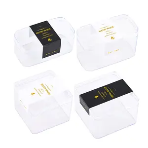 Упаковочная коробка для печенья, клюквенное печенье, прозрачная коробка, слой снега, свежее молоко, дата, пластиковая упаковка для выпечки