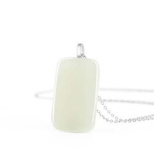 Colgante de Jade Hetian Blanco de Material Natural Antiguo, Collar de Piedra de Jade Unisex con Cadena de Cuerda, Amuleto de la <span class=keywords><strong>Paz</strong></span>, Venta al por Mayor - Product Image 2