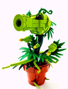Set de Construcción de Planta Piranha - Acción de Mordida Animada, Modelo de <span class=keywords><strong>Enemigo</strong></span> Clásico del Juego y Regalo - Product Image 3