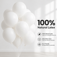 100 ballons en latex de 12 pouces, luxe, Nouvel An 2026, Hajj Mubarak, Eid, mariage, fête de remise de diplôme, décoration de fête en plein air