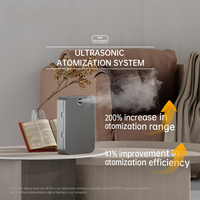 Diffuseur d'arômes ultrasonique portable à piles rechargeables, haute efficacité, silencieux, diffuseur de parfum électrique commercial