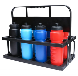 Usine en gros pratique <span class=keywords><strong>8</strong></span> pliable Portable PP sport transporteur Pack bouteille d'eau porte-<span class=keywords><strong>Cage</strong></span> pour voyager balles <span class=keywords><strong>de</strong></span> grande taille - Product Image 1