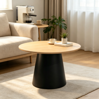 Table à manger/à café/secondaire moderne en métal, structure en fer, durable, usage commercial et domestique, couleur personnalisée, décoration de salon