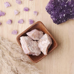 Opale rose naturelle en gros, pierre brute, cristal d'opale rose, spécimen minéral de guérison, pour la fabrication de bijoux DIY et la décoration intérieure - Product Image 4