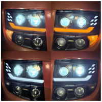 Nouveaux phares LED 24V 100W à double lentille, 500 % plus lumineux, OEM ODM, vente en gros d'usine pour poids lourds Eurocargo Stralis Trakker
