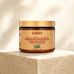 Mascarilla Capilar de Hidratación Intensiva y Acondicionamiento Profundo para Cabello Seco, Tratamiento Reparador Nutritivo, 12 Onzas - Product Image 1