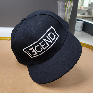 Huyền thoại thêu và gia đình di sản phù hợp với màu đen Flatbill và mũ bóng chày truyền thống với Snapback có thể điều chỉnh - Product Image 6