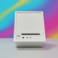 Panel pemotong otomatis 58MM Mini 2 inci, Printer tanda terima termal tanam 12V untuk mesin