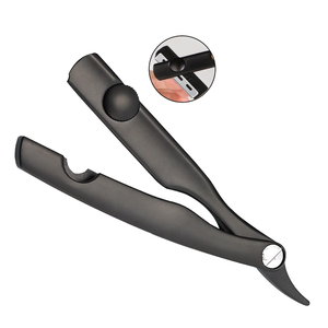 Dao cạo thẳng nam bằng hợp kim kẽm, dao cạo gấp gọn dùng để cạo mặt và râu, dao cạo thẳng dành cho thợ cắt tóc - Product Image 1