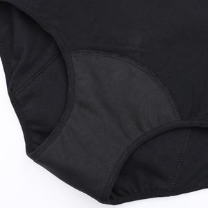 Culotte menstruelle taille haute super absorbante pour femme, culotte string en dentelle pour les règles, sous-vêtement menstruel - Product Image 6