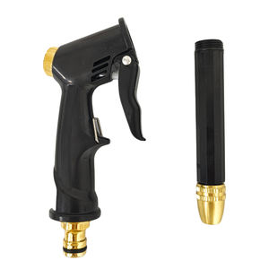 ปืนฉีดน้ำแรงดันสูง หัวฉีดโลหะทองเหลือง สายยางล้างรถ สวน สนามหญ้า - Product Image 4