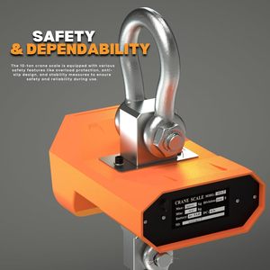3 Ton 5 Ton 10 Ton Electronic Hanging Weight <strong>Scale</strong> Digital Wireless <strong>Crane</strong> <strong>Scale</strong> <strong>With</strong> <strong>Remote</strong> <strong>Control</strong> - Product Image 4