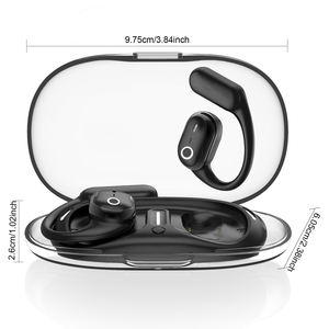 หูฟังสเตอริโอไร้สายคุณภาพเสียงคมชัดสูงหูฟังสำหรับเล่นกีฬาใส่สบายมีแบตเตอรี่ LED ลดการโทร - Product Image 1