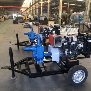 Pompe d'irrigation portable DRP-350 avec support de <span class=keywords><strong>remorque</strong></span> pour l'alimentation en <span class=keywords><strong>eau</strong></span> des exploitations agricoles mobiles - Product Image 4