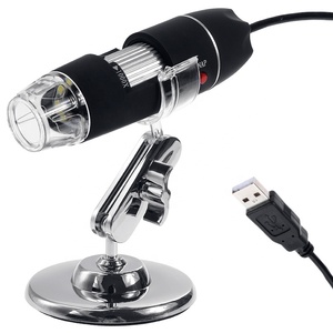 กล้องจุลทรรศน์ดิจิตอล USB 1600X 8 LED พร้อมกล้องสเตอริโออิเล็กทรอนิกส์ - Product Image 1