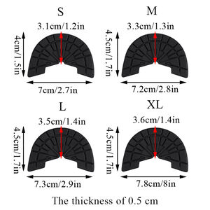 Autocollants de protection pour semelles de chaussures Bettli, pour la réparation des semelles extérieures des baskets, avec autocollants pour talons - Product Image 3