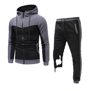 Sudadera con Capucha de Punto Informal para Hombre, con Logotipo Personalizado de Primera Calidad, de Forro Polar Ligero de Poliéster para Invierno - Product Image 1