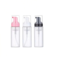 Bouteille Distributrice Vide Personnalisable avec Étiquette Adhésive pour Nettoyant Visage, Shampoing, Savon Liquide, Mousse Frosted avec Pompe Distributrice