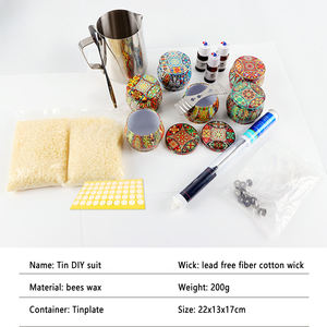 Créez votre propre bougie aromathérapie parfum cire de soja boîtes de bougie bricolage <span class=keywords><strong>kit</strong></span> de fabrication de <span class=keywords><strong>bougies</strong></span> - Product Image 4