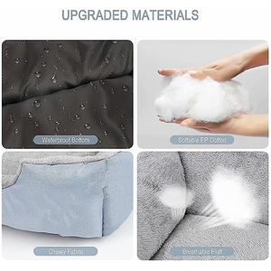 เตียงสุนัขสัตว์เลี้ยงแบบนุ่มพิเศษกันน้ำได้เตียงสุนัขแบบซักได้ - Product Image 5