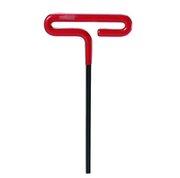 Clé Allen hexagonale à poignée ergonomique OEM - Jeu de 8 pièces, tailles SAE en pouces 3/32-1/4 (tige de 6 pouces)